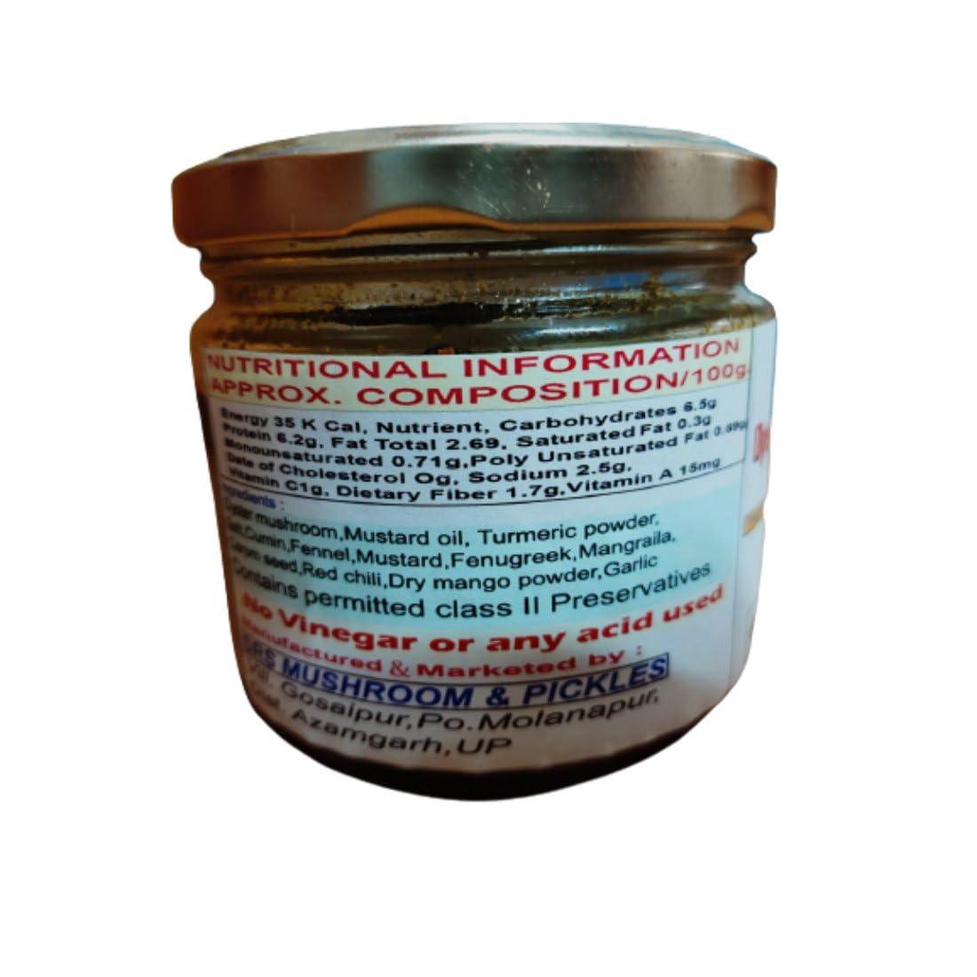 Generic SRS Mushroom and Pickles Oyster Mushroom Pickle, 250g (Pack of 5)