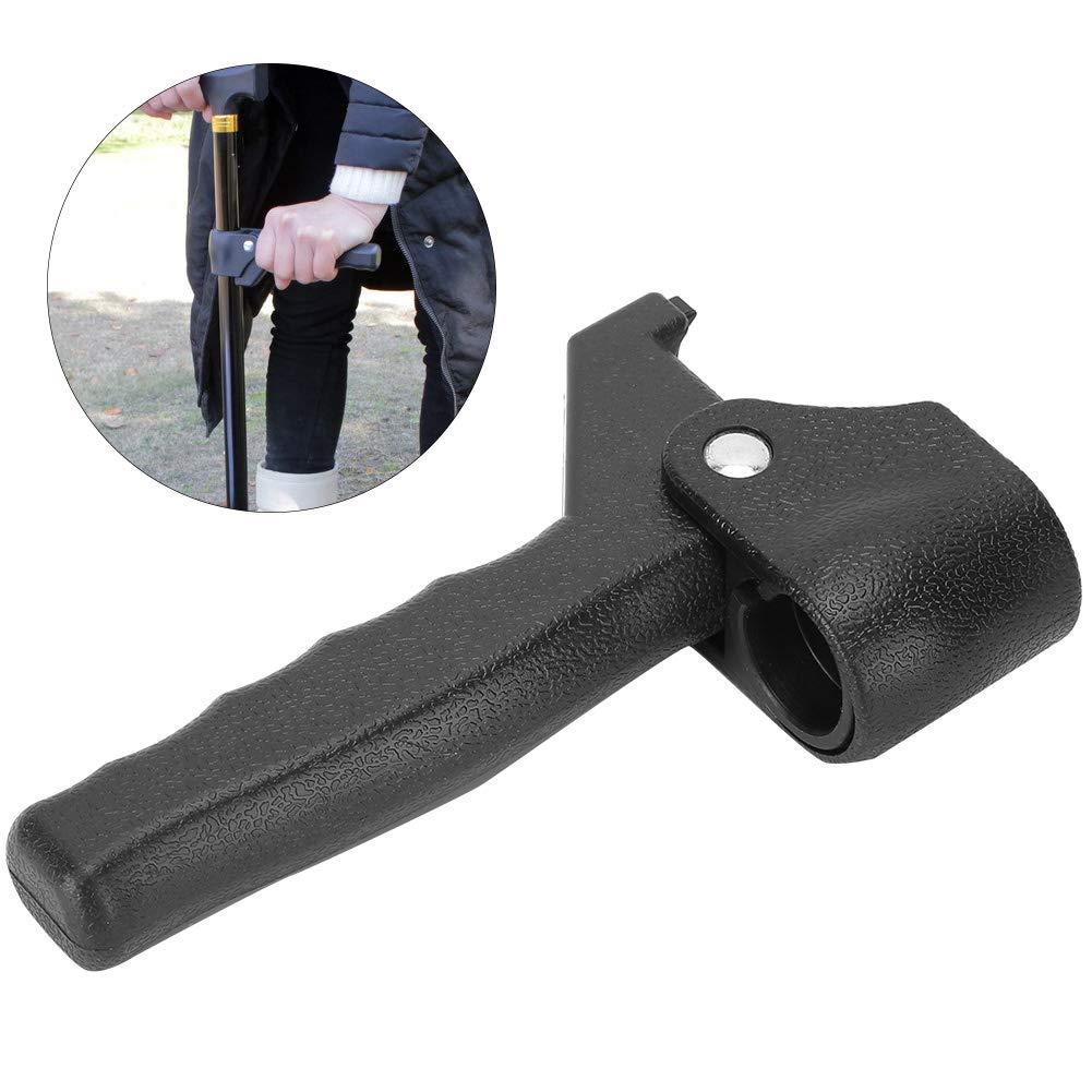 Brrnoo Walking Cane Handle Replacement, Walking Stick/Cane Auxiliary Handles for 22mm Tube Diameter, Comfortable Extra Stability Base Mobility Aid for Men Women and Seniors