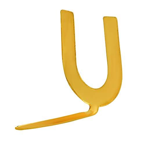 Memoir Memoir Copper U Shaped Vaishnav Tilak Teeka Applicator Tool, Puja Item Hindu