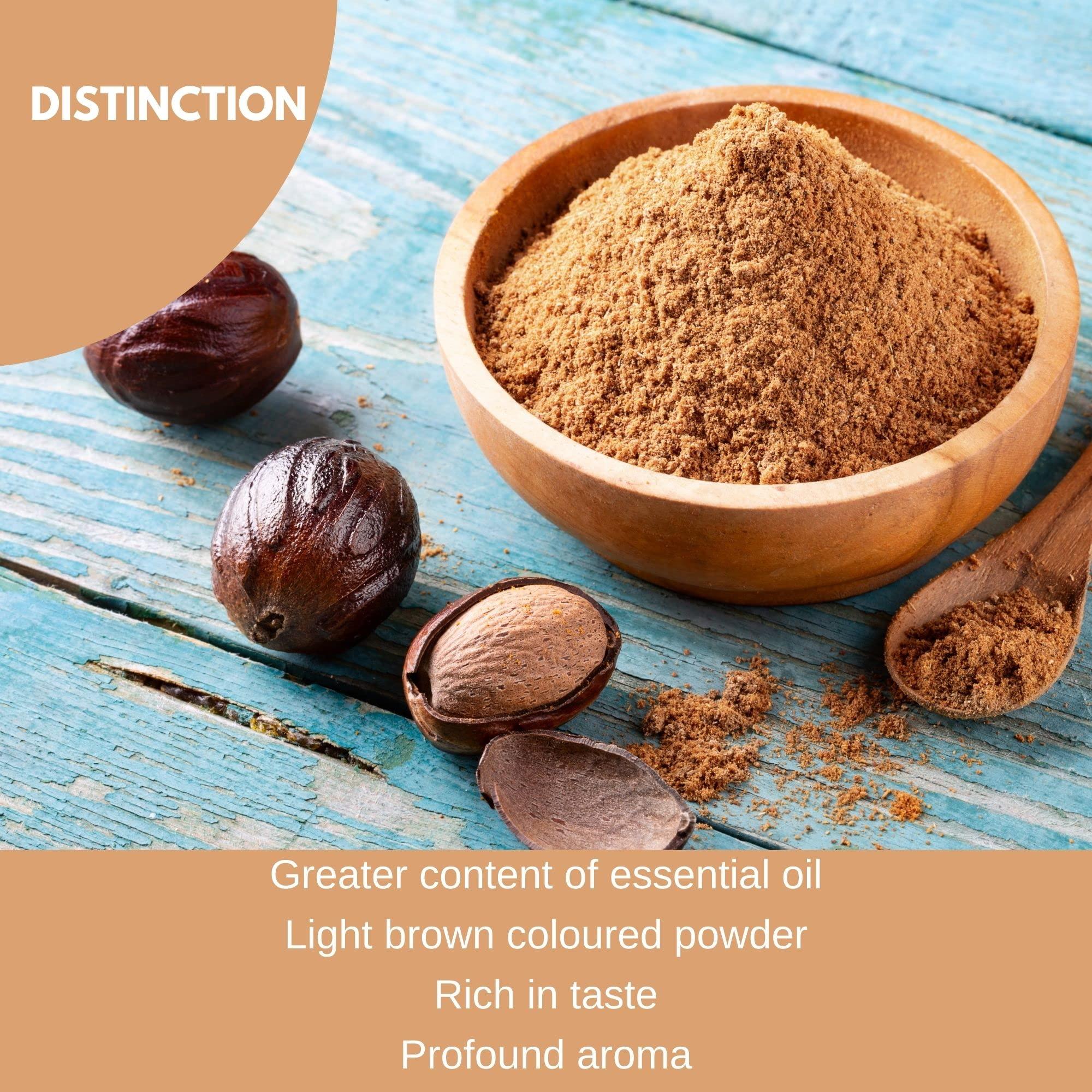 BOTLEAF BOTLEAF Nutmeg Powder 200 GMS Idukki variety Derived from mature kernels of Nutmeg from our farm Kerala Origin Jaiphal Jaifal 200gm