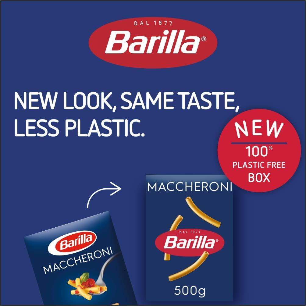 Barilla Barilla Pasta Maccheroni Durum Wheat, 500g, Italy