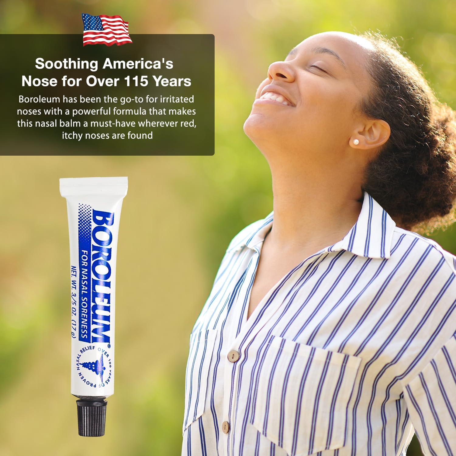 Boroleum Boroleum for Nasal Soreness Tube, 17 Grams, 3/5 Ounce