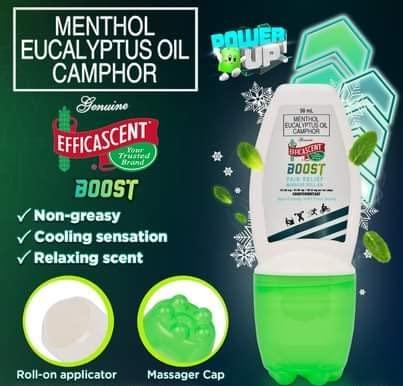 Generic Efficascent Boost Pain Relief Massage Roll-On 50 mL(Pack of 2)