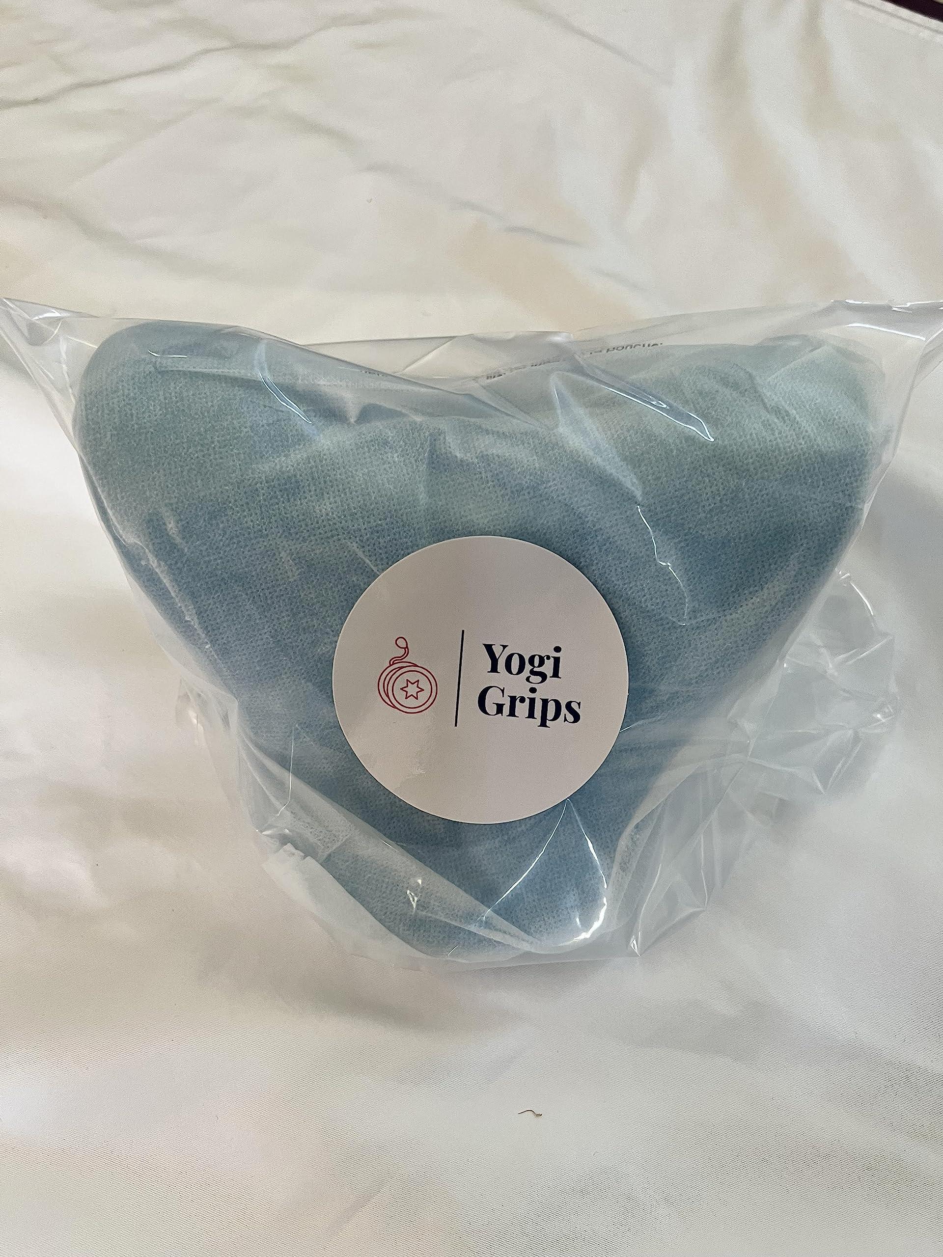 YOGI GRIPS YOGI GRIPS Neck Shoulder Stretcher Relaxer,Cervical Traction Device Hump Corrector,Dowagers,Tech Neck,Tmj Pain Relief,Firm Foam,Cervical Spine Alignment,Chiropractic Pillow Stretcher(Black)(Blue)