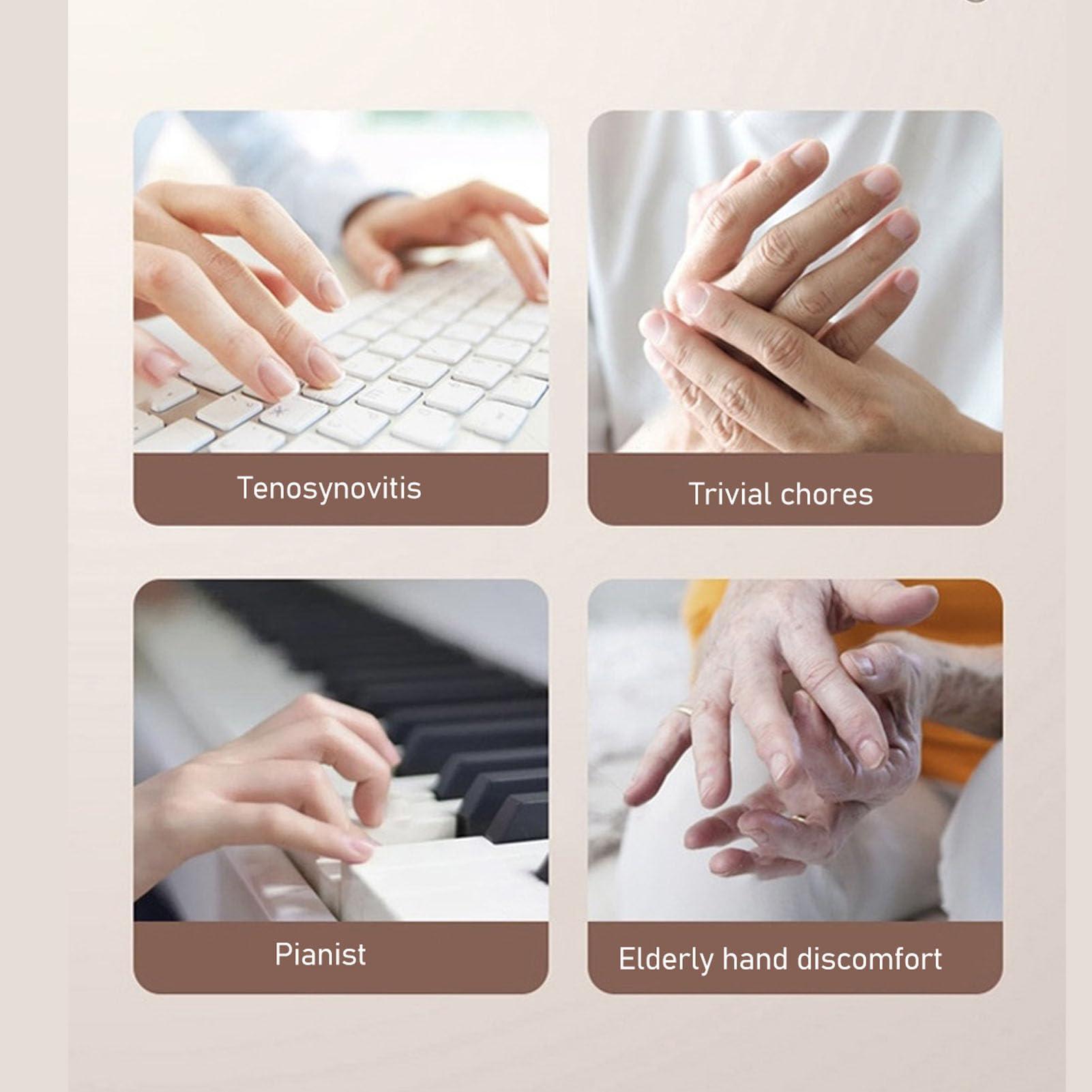 Jaerb Hand Pressure Point Clip, Headache Pressure Point Clip Eliminate Anxiety for Stress Relieving (Blue)