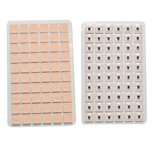 R A Products R A PRODUCTS 600pcs/lot Acupuncture needle ear seeds Vaccaria Seeds ear massage paste Ear stickers Auricular Vaccaria ear press seed HT0065
