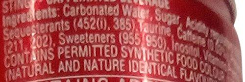 Sting Sting Energy Drink, 250 Milliliters Tin, Vegetarian