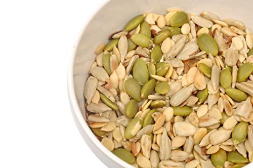 GRABPURE GRABPURE Roasted Seed Mix Dry Fruits Sunflower Seeds, Watermelon Seeds, Pumpkin Seeds, Flax Seeds, Chia Seeds, Sesame Seeds | 200g Each (Pack of 3)