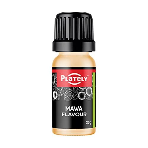 Plately Plately - Mawa - Food Flavour Essence for Baking Cakes, Cookies, Chocolates, Ice Creams, Desserts, 30g