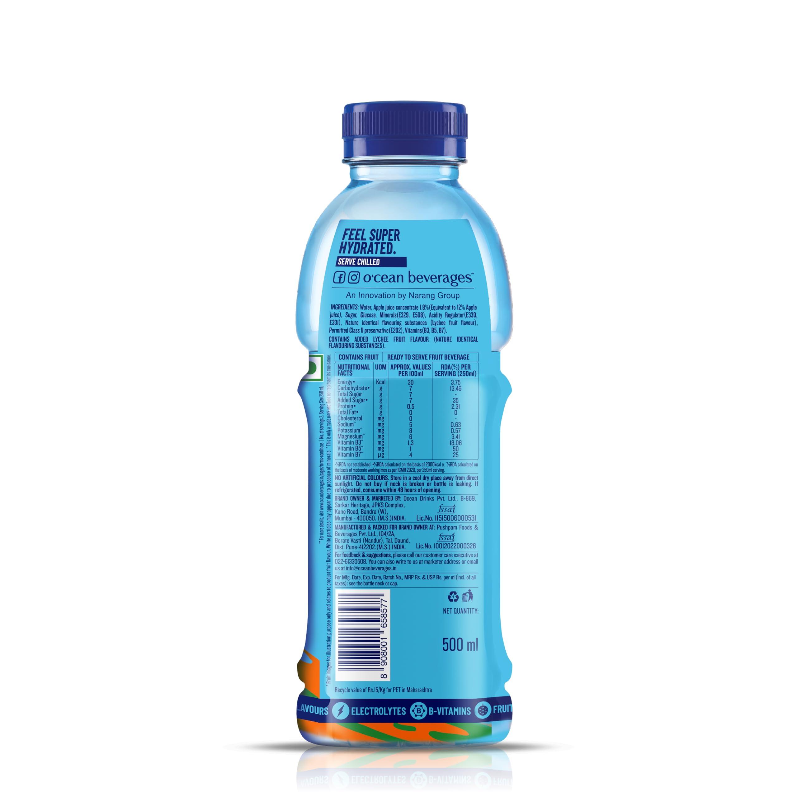 O\'CEAN Ocean Fruit Drink Apple 500 ML (Lychee)