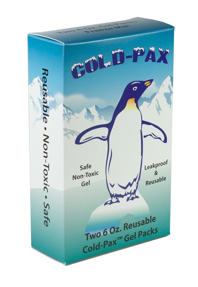 COLD-PAX Medport Travel Organizer 2 Replacement 6 oz Cold Packs Size: 4\" X 6\" X 3/4\"