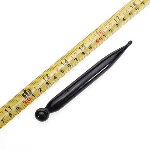 Losa LOSA Reflexology Foot Massage Stick Tool Pain Reliever Black