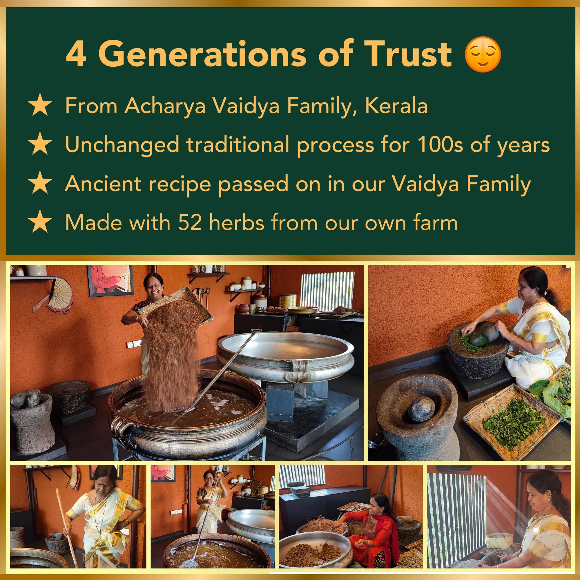 ACHARYA PANCHAKARMA Acharya Panchakarma Knee Pain Wrap with Kanaka Prabha Pain Oil Combo