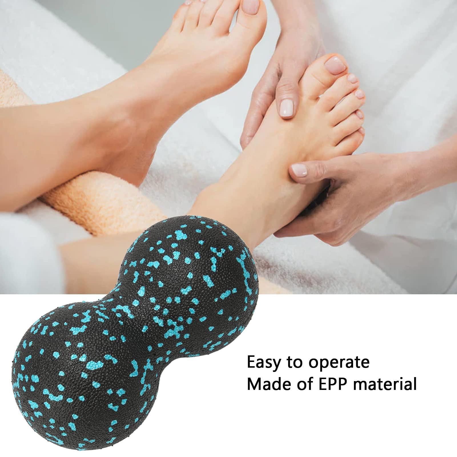 FASJ Walnut Massage Ball, Foot Massage Roller Comfortable and durable EPP material relieves muscle pain. Easy to use for home office in massage parlor
