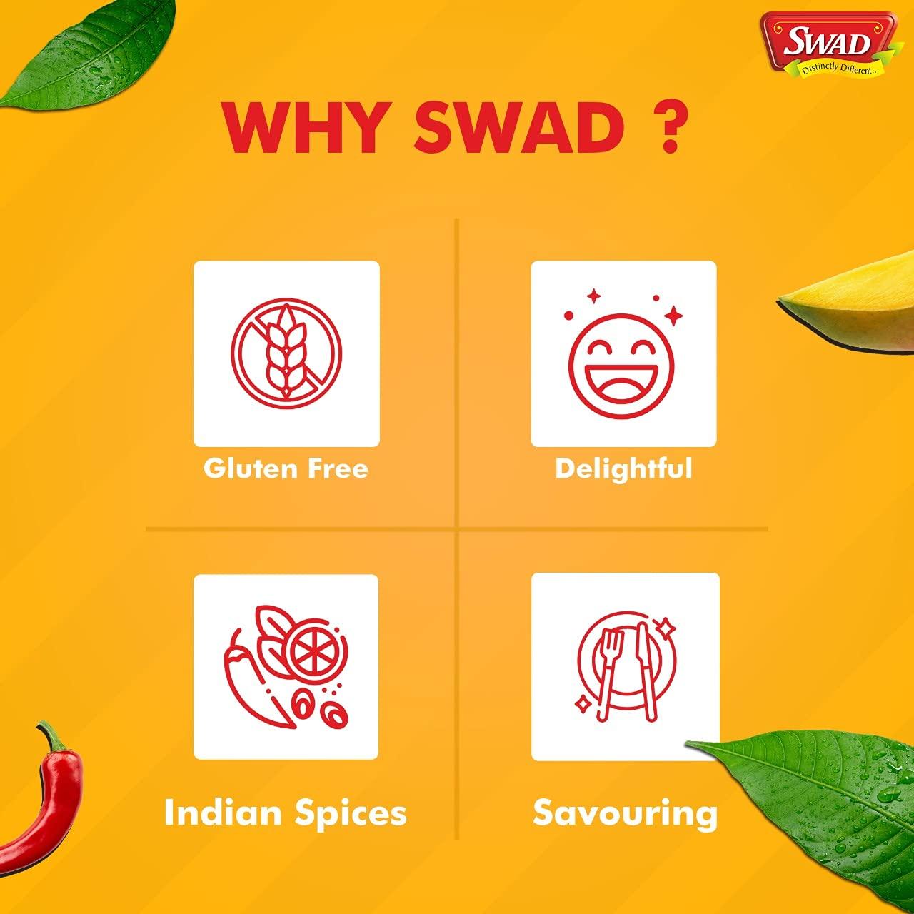 SWAD Swad Delicious Ready to Eat Ginger Paste/Homemade & Fresh Adrak Chutney - 300 gm (Pack of 1)