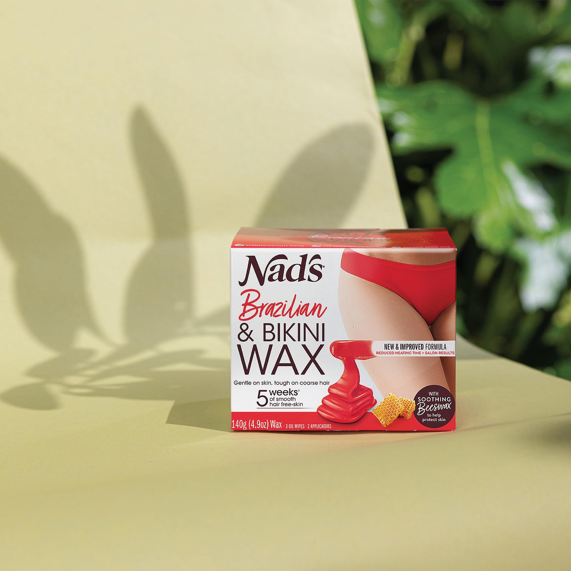 NAD'S Nad's Brazilan & Bikini Wax Kit, 4.9-Ounces