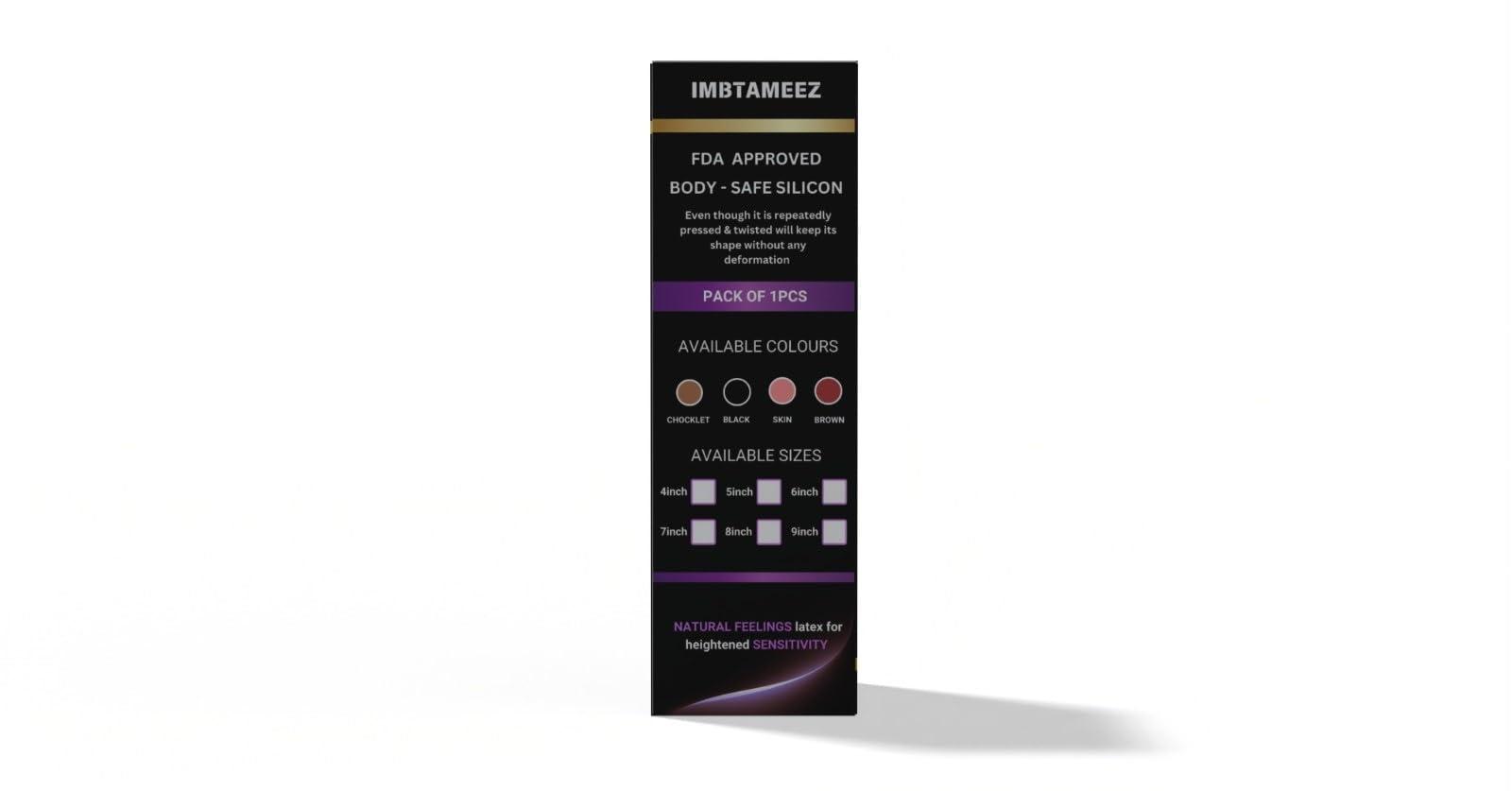 IMBTAMEEZ MSECOM TECHNOLOGIES IMBTAMEEZ Dragon 5-inch condom for Men