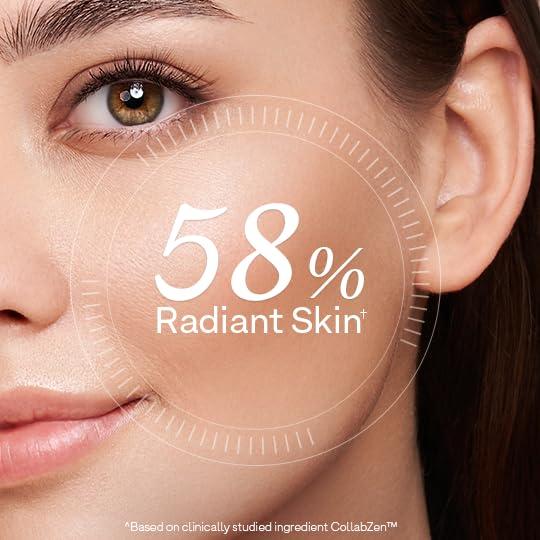 OZiva OZiva Vegan Collagen (Tangy Amla) with Biotin & Vitamin C For Brighter & Youthful Skin | Collagen Supplement For Women & Men | Plant Based Collagen Powder | Certified Vegan 250g (Pack of 2)