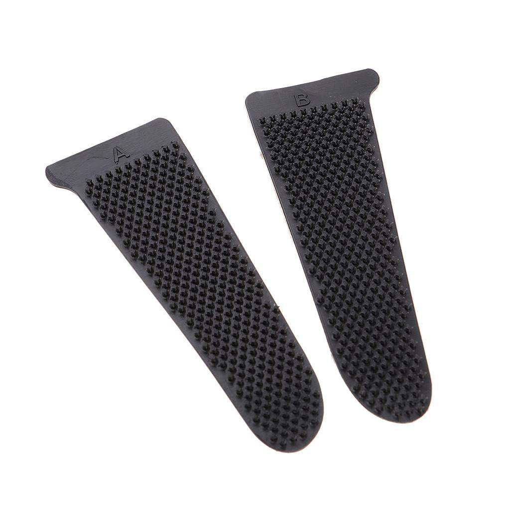 CALANDIS CALANDIS 4 Pairs Adjustable Sleeve Cuff Tab Hook Loop Tape Clothing Accessories E