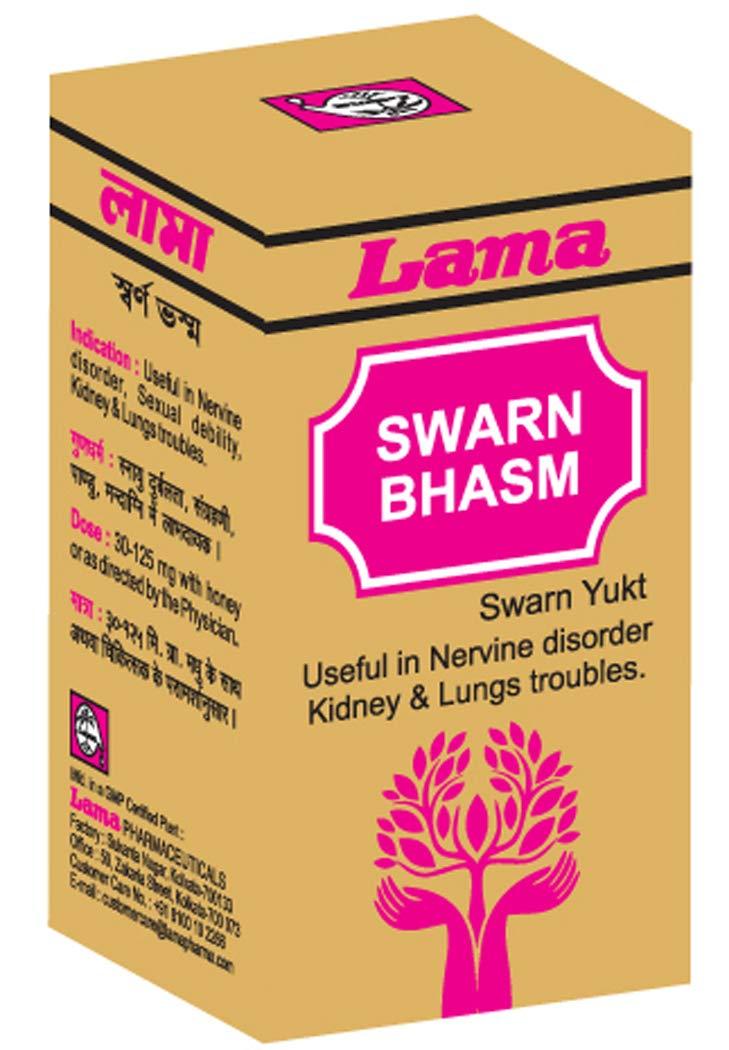 LAMA Lama Swarna Bhasma 125 Mg