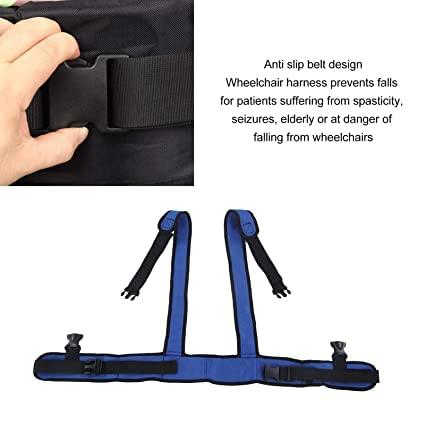 Dhadh Dhadh Wheelchair Seat Belt Torso Support Vest for Patient, Elderly & Disabled, Adjustable Full Body Harness Prevent Tilting or Falling & Keep User Upright, Chest Waist Band with Easy Release Buckles