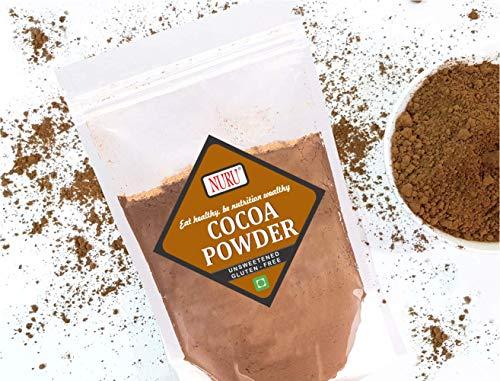 NURU Nuru Cocoa Powder 200 gm - Unsweetened, Non-Alkalized