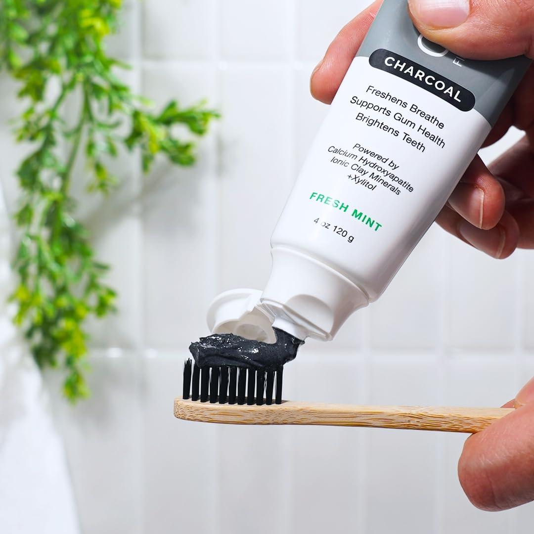 Zion Health ClayBrite Activated Charcoal Toothpaste Zion Health 4 oz Paste