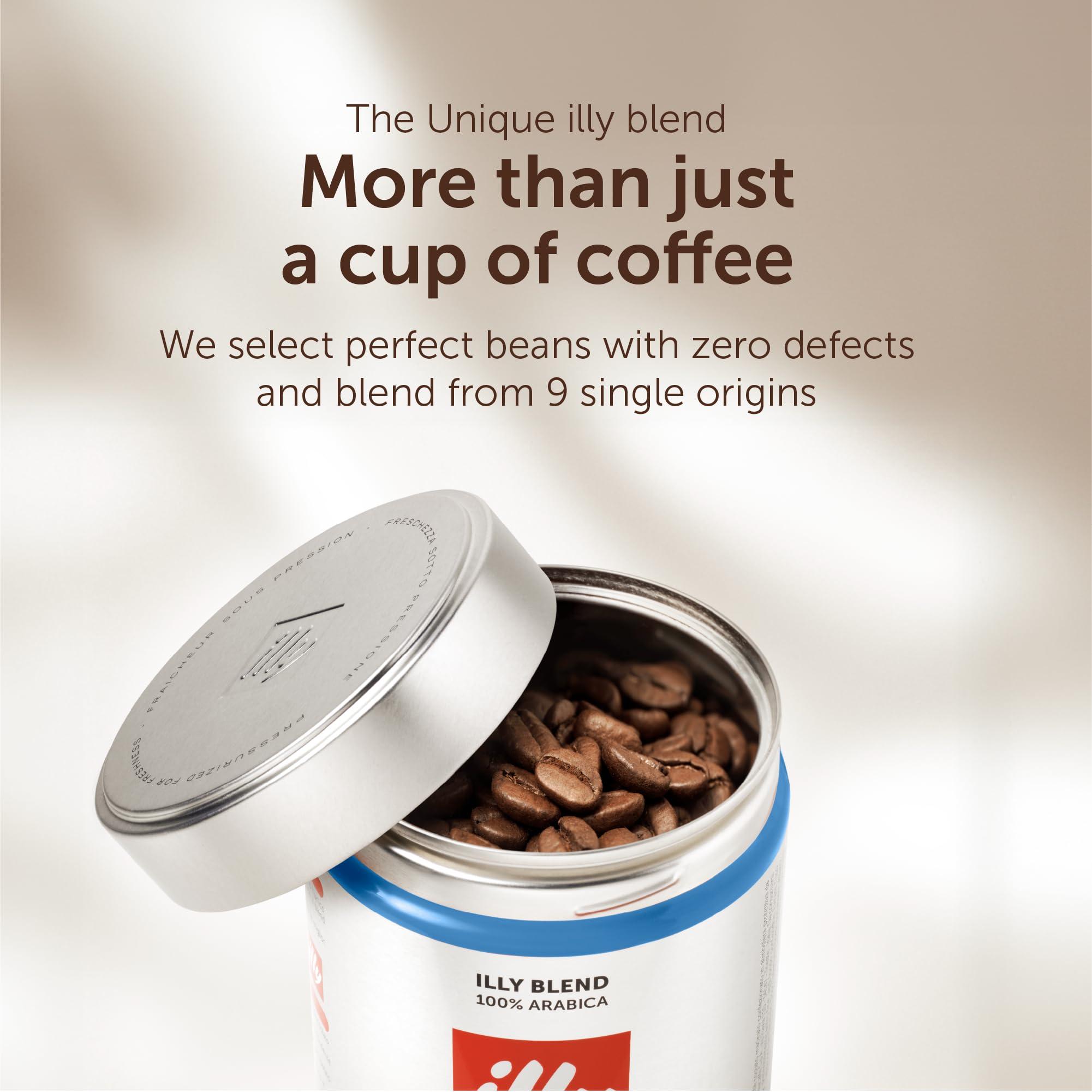 Illy Illy Decaffeinated Coffee Beans, 250g Tin