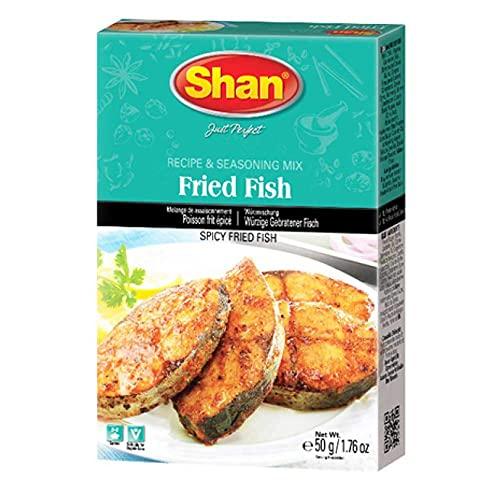 Shan Shan Fried Fish Masala, 1.76 oz  50 g, 6 Pack