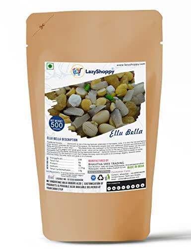 Lazy Shoppy Lazy Shoppy Ellu Bella Mix | Sankranthi Mix | | Ellu Bella | , | Sankranti Ellu Bella Mix | Ellu Beerodu (500 Grams)