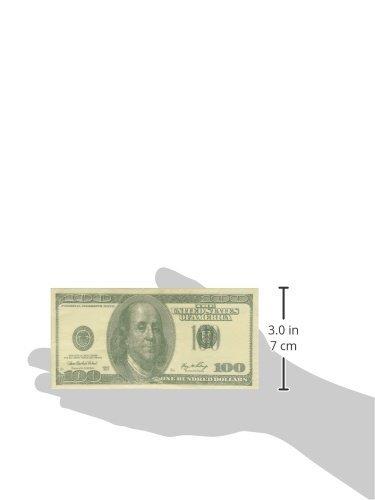Forum Novelties 100 Dollar Bill Printed Napkins Tissues, 10 ct.