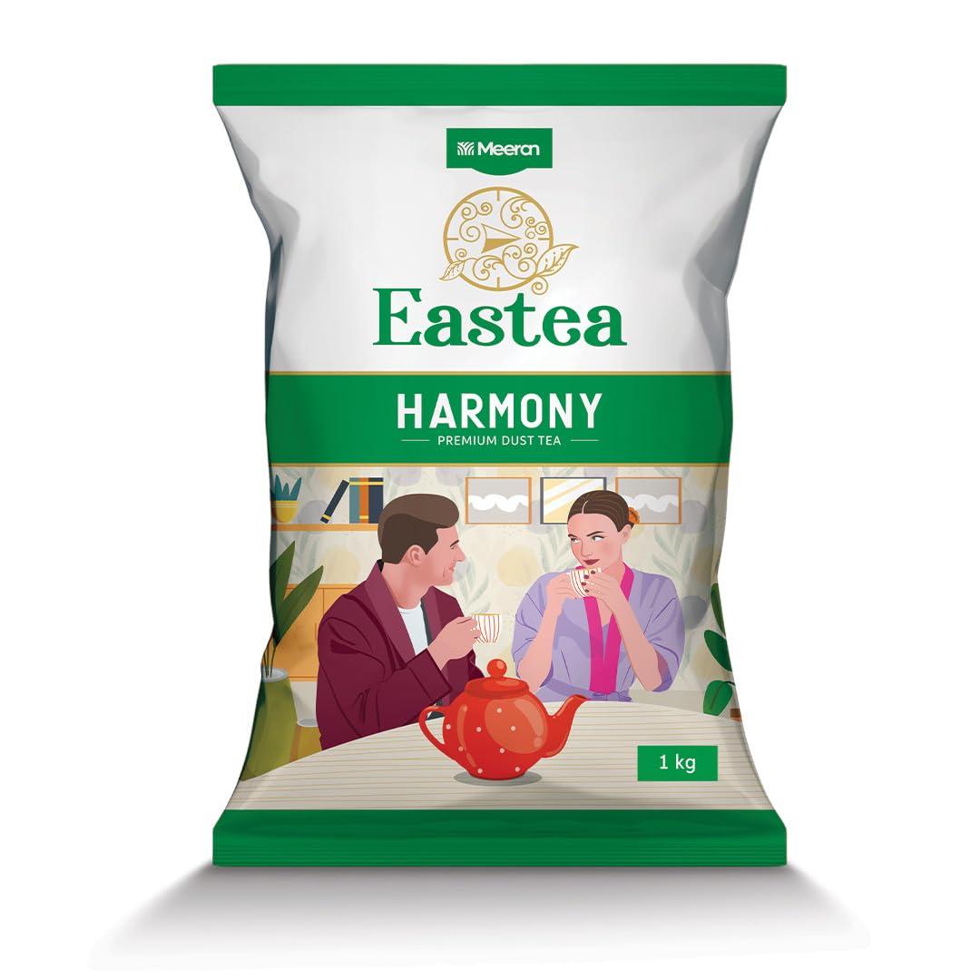 Eastea Eastea Harmony Premium Dust Tea 1 Kg | Unique Blend For Chai Lovers Across India | Black Loose CTC Dust Tea 1 kg Pouch