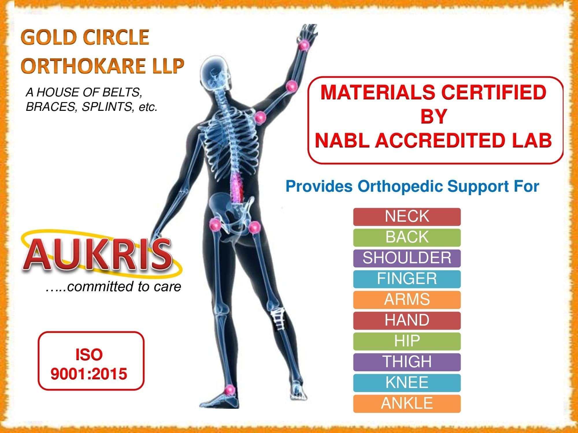 AUKRIS AUKRIS Carpel Tunnel Splint -Left hand- Medium, Blue