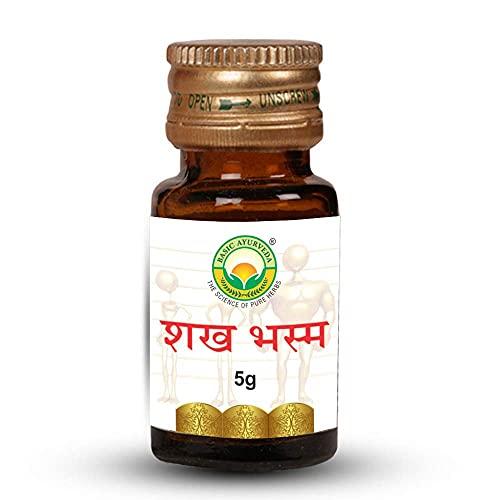 BASIC AYURVEDA BASIC AYURVEDA Shankh Bhasma 5 Grams Pack Of 5 |