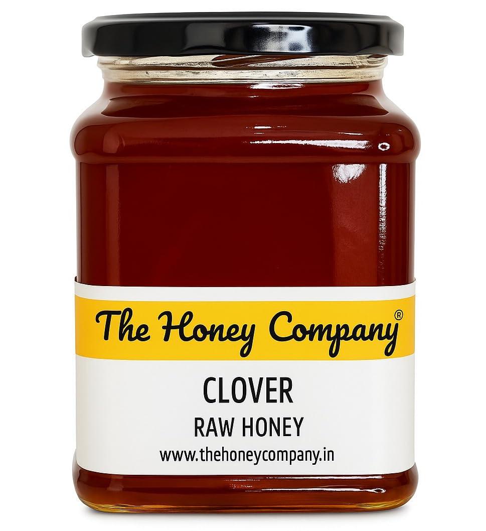 The Honey Company The Honey Company Clover Raw Honey 1 KG 100% Pure Natural Raw Unprocessed Unheated Unpasteurised Unfiltered