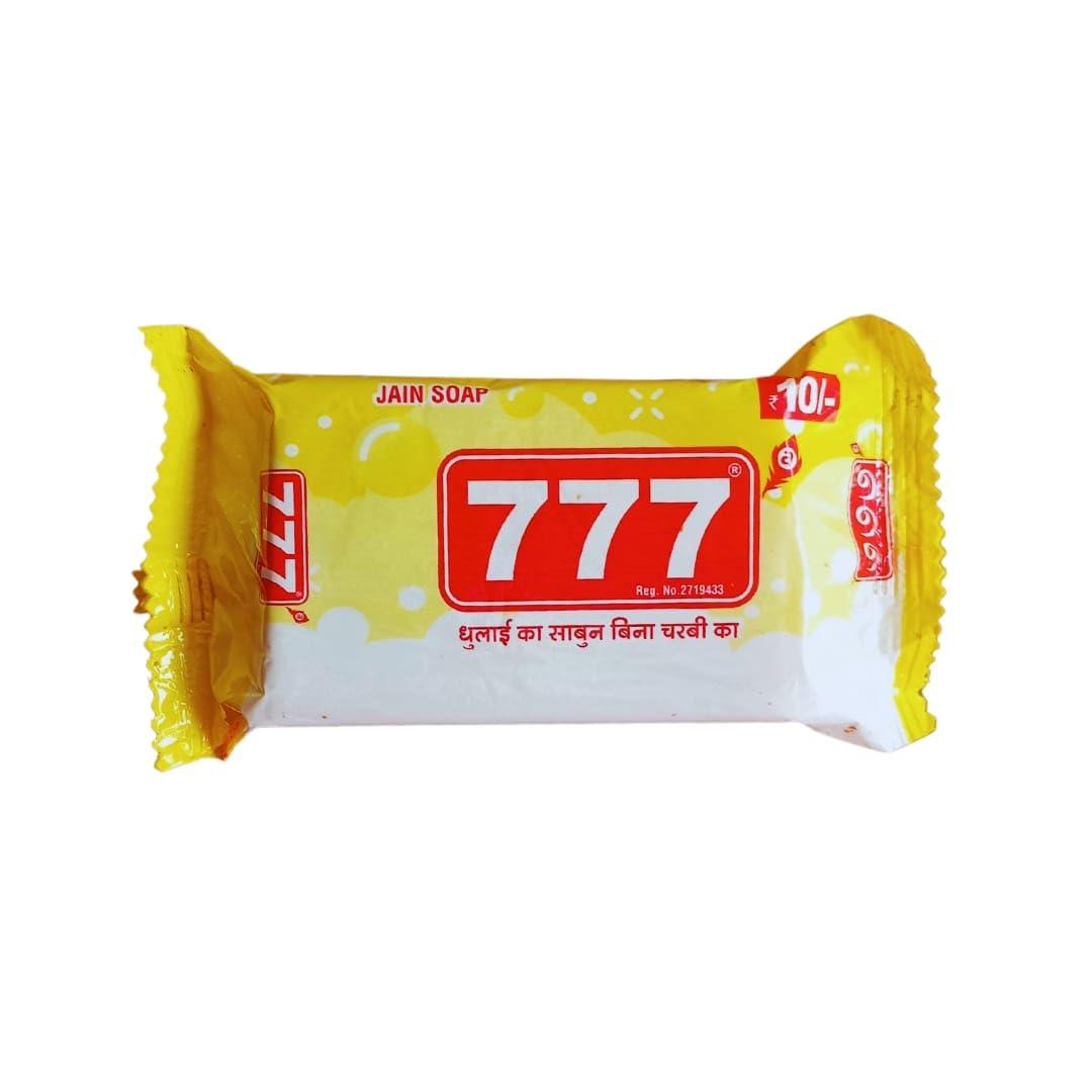 Asha Asha 777 Yellow Laundry Detergent Bar Soap, 120g, Pack of 200 Pcs