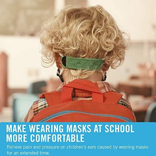 VELCRO Brand VELCRO Brand Face Mask Extender Straps 4pk Multi-Color, 12 x 1 Comfortable and Adjustable Ear Savers, VEL-30086-USA