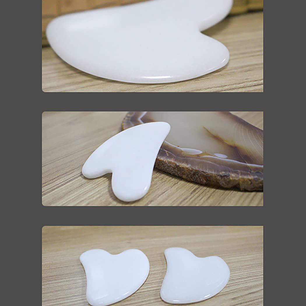 Anjetan Anjetan Gua Sha Facial Tool Crystal Professional Small Household Heart Shape Scraping Massage Tool Gua Sha Massager Treatment Comfortable Tool