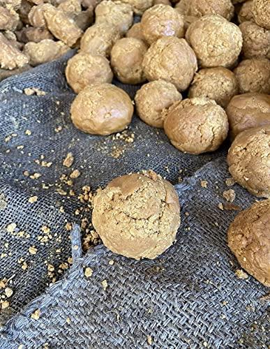 BANDHAL Bandhal Desi Gur Gudd Homemade Jaggery Cubes 900 gm.Jaggery Ball Bheli Pure Natural, Sugarcane Jaggery Sweetener Preservatives Free Jaggery Cube Gud Jaggery Organic Cubes Sharkkara Gudh Pack of 1