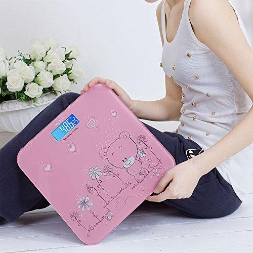 GLIVE (LABEL) GLIVE (LABEL) Electric Weight Machine Human Body Digital Body Scale Thick Glass 180 Kg Capacity Weighing Scale