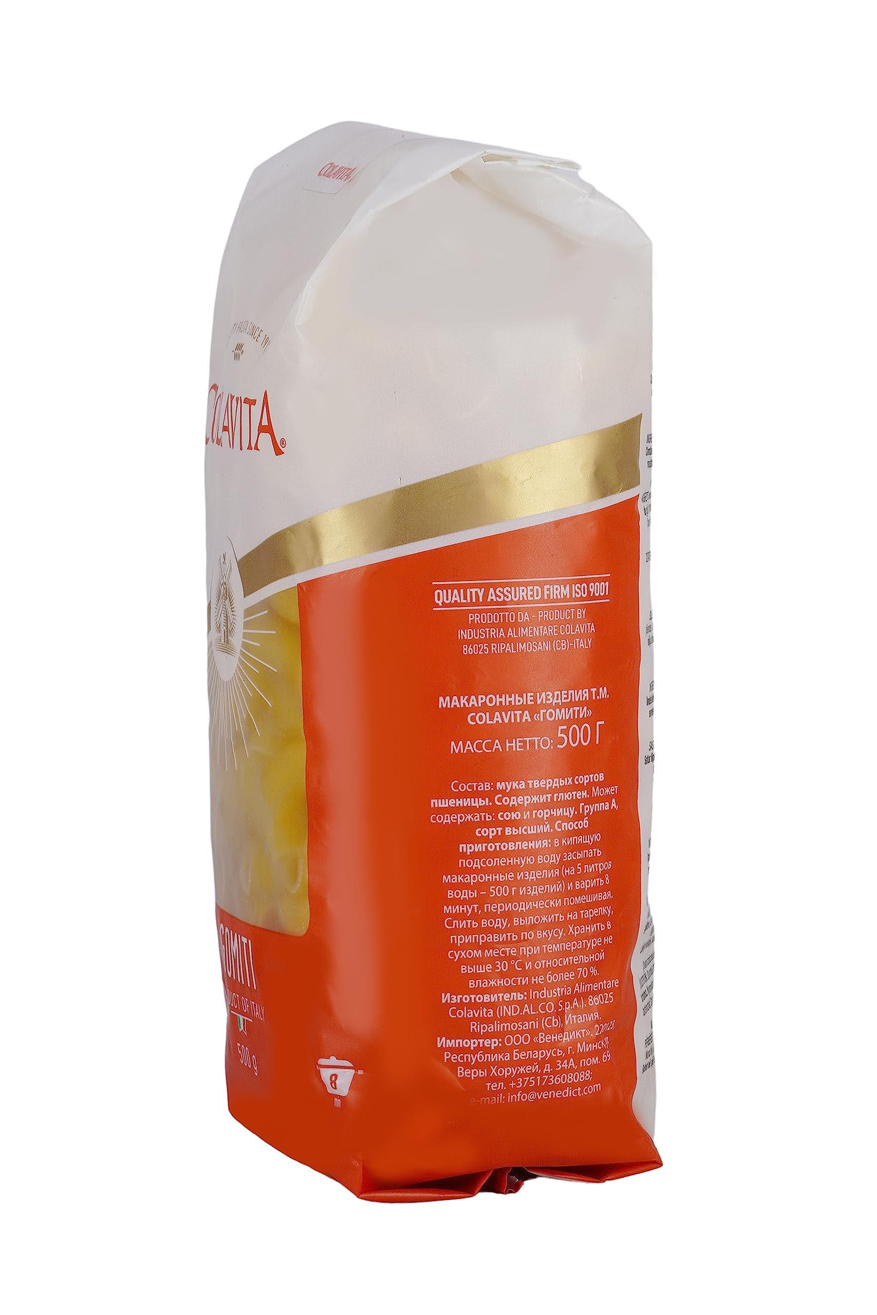 COLAVITA Colavita Gomiti Italian Pasta 500g