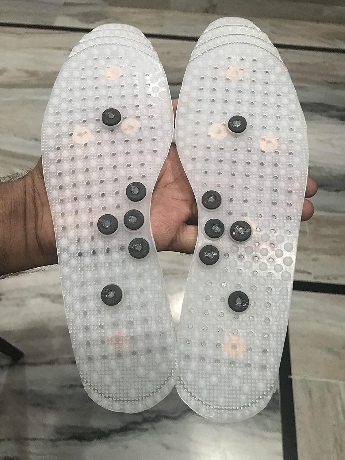 Acupunctoreum Acupunctoreum acupressure Height Increase Device for Men and Women | Magnetic and acupressure Shoe Sole | Height Increase Device