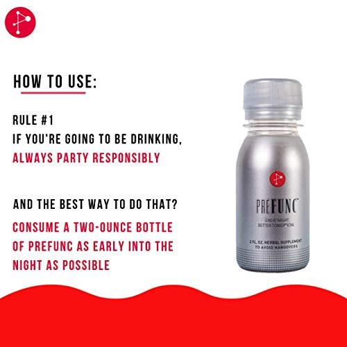 PREFUNC Prefunc Anti Hangover Detox and Refreshing Drink - Pack of 10