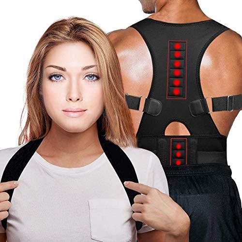 ORTHOPINE Orthopine Advanced Posture Corrector for Men & Women Universal fit Exclusive Double Strapping Contoured Lumbar Sacral Belt For Back Support Back Pain