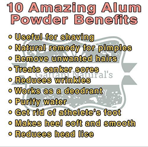 Organic Bites Organic Bites Alum Stone Powder (Fitkari Powder) Phitkari Powder - 900 gm