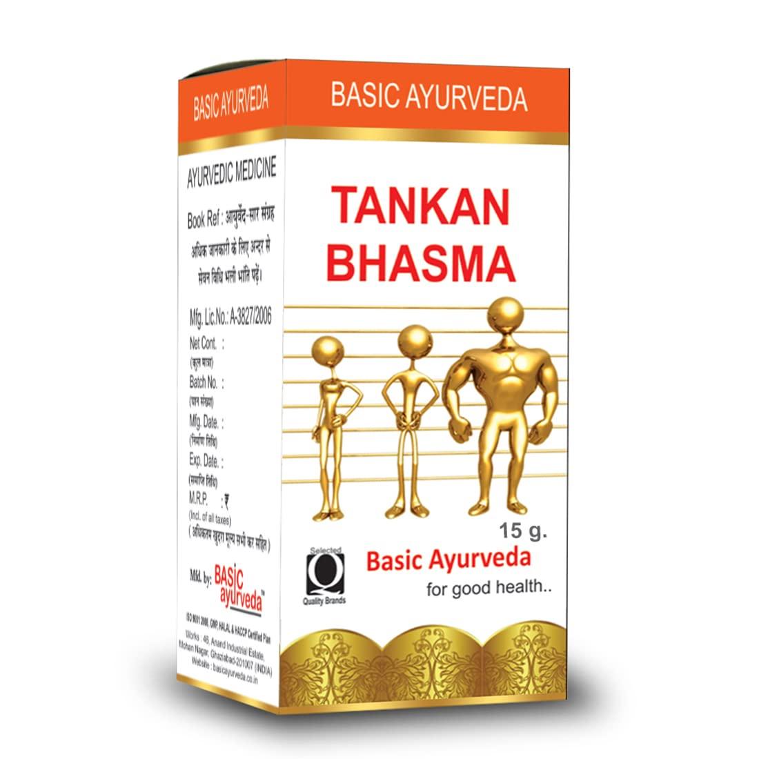 BASIC AYURVEDA BASIC AYURVEDA Tankan Bhasma 15 Grams