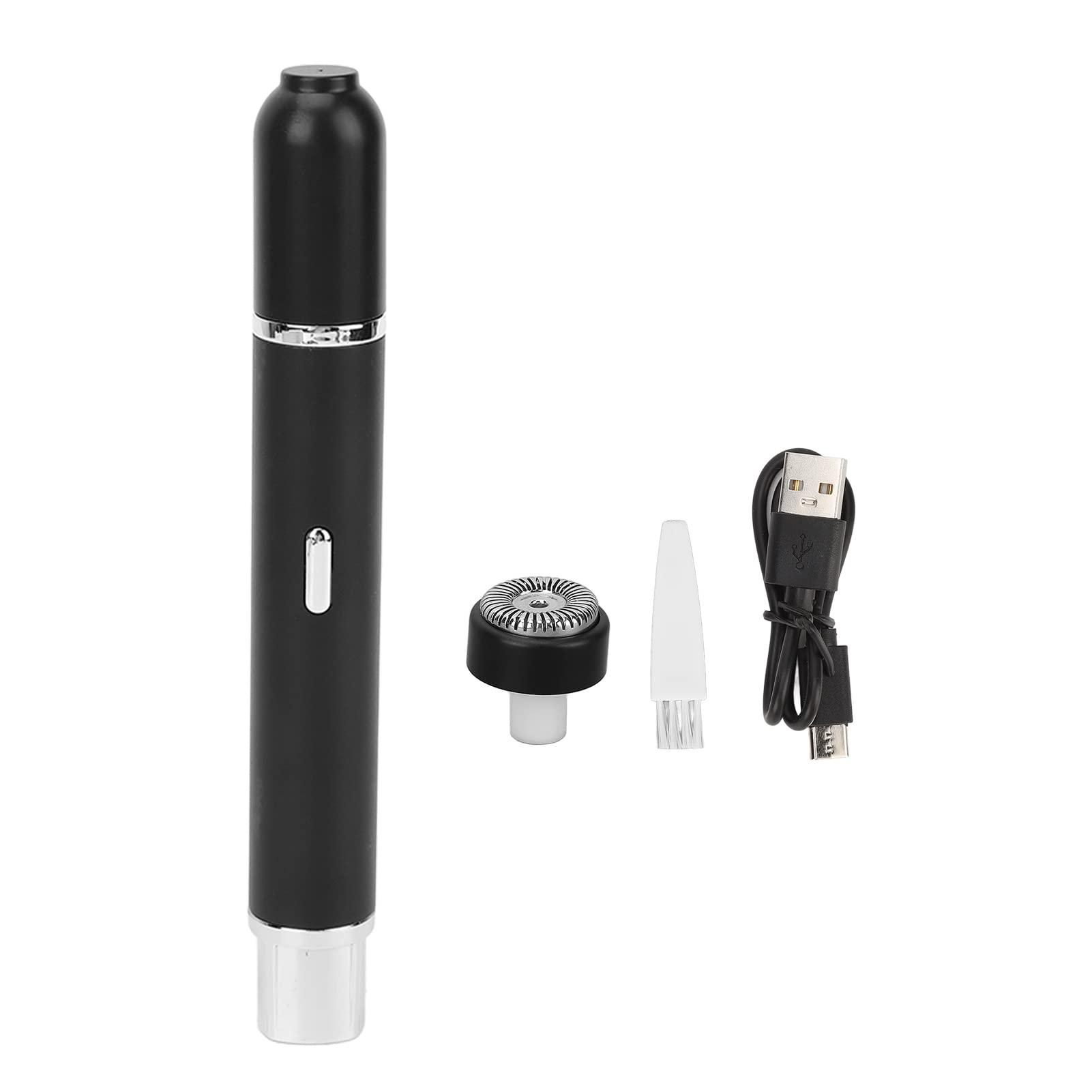 BUCS Nose Hair Trimming Machine, Nose Trimmer Electric USB Low Noise for Men for Home (Black)