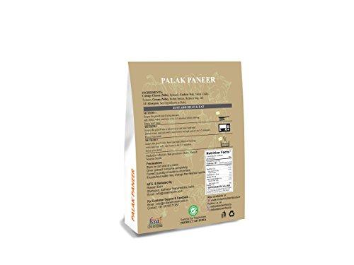 Indian Kitchen Foods Indian Kitchen Foods Instant Palak Paneer - Freeze Dried, Gluten-Free, Ready-to-Eat Indian Vegetarian Meal