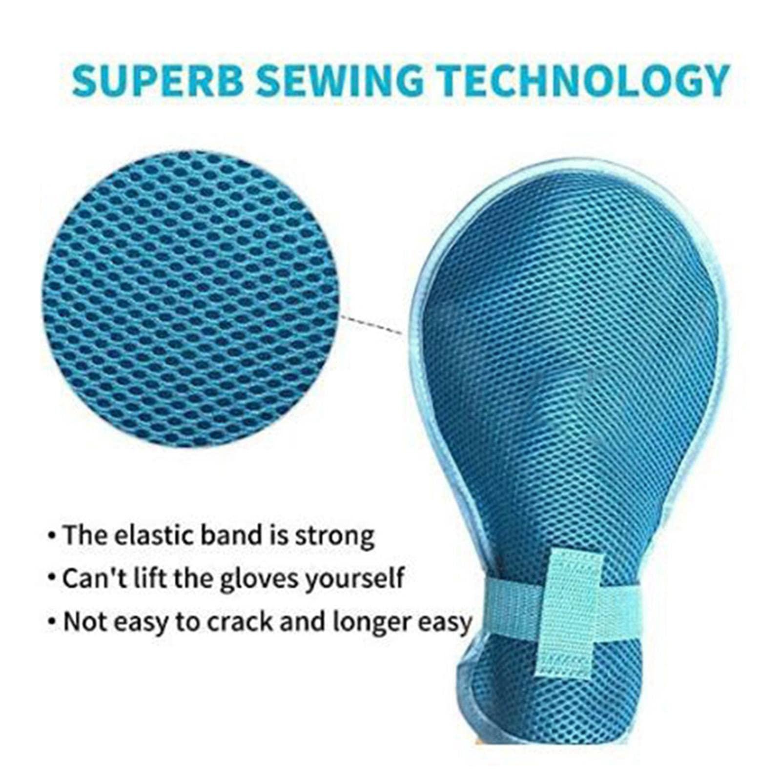 CALANDIS CALANDIS 1 Piece Hand Control Mitt Safety Restraint Dementia Gloves Finger Control Mitts for Restraints Patient