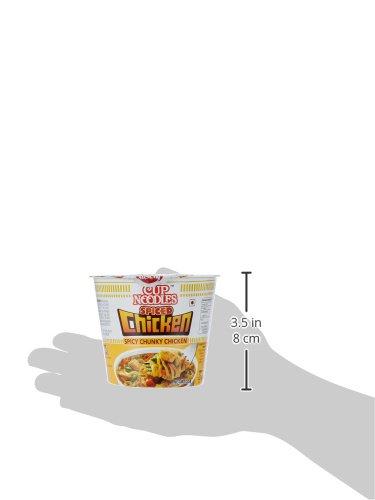 Nissin Cup Noodles Nissin Cup Noodles, Spiced Chicken, 55g (Pack of 6)